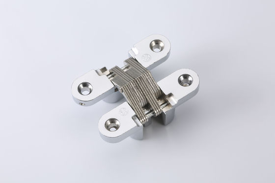 Шарнир держателя Mortise 180 градусов невидимый отполировал присоединение Mortise Chrome скрытое